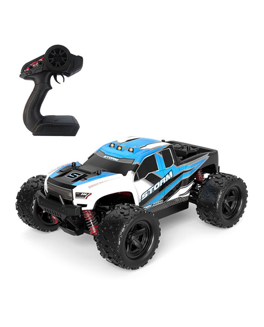 1/18 Storm Brushed Monster Truck, Blue - HS18302