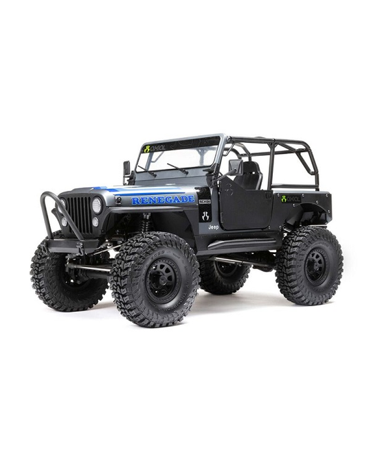 1/10 SCX10 III Jeep CJ-7 4WD Brushed RTR - Grey