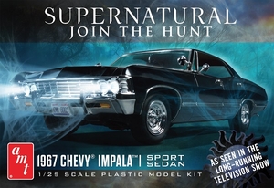 1/25 1967 Chevy Impala 'Nighthunter' from Supernatural - AMT1124-model-kits-Hobbycorner