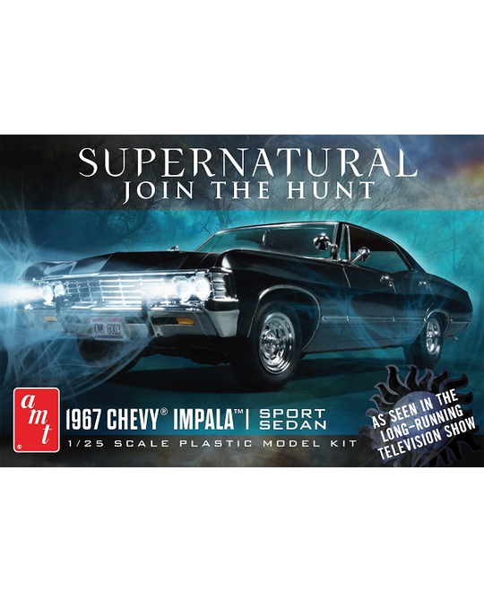1/25 1967 Chevy Impala 'Nighthunter' from Supernatural - AMT1124