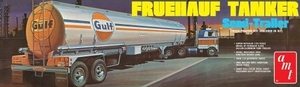 1/25 Fruehauf Tanker Gulf Scale Model - 1354-model-kits-Hobbycorner