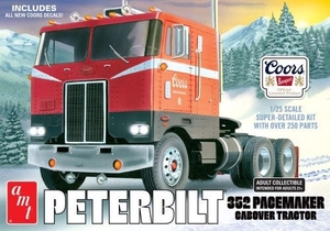 1/25 Peterbilt 352 Pacemaker Coe Coors Beer Model Kit - 1375-model-kits-Hobbycorner