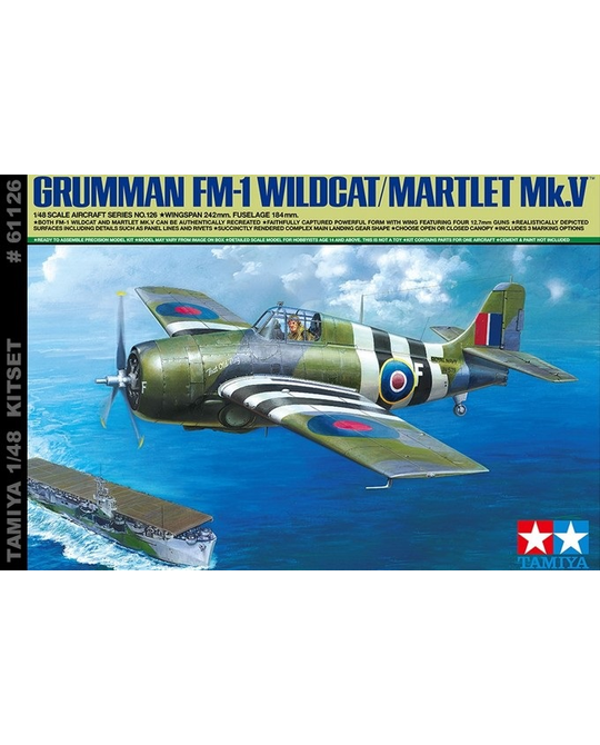 1/48 Grumman FM-1 Wildcat/Martlet Mk.V - 61126