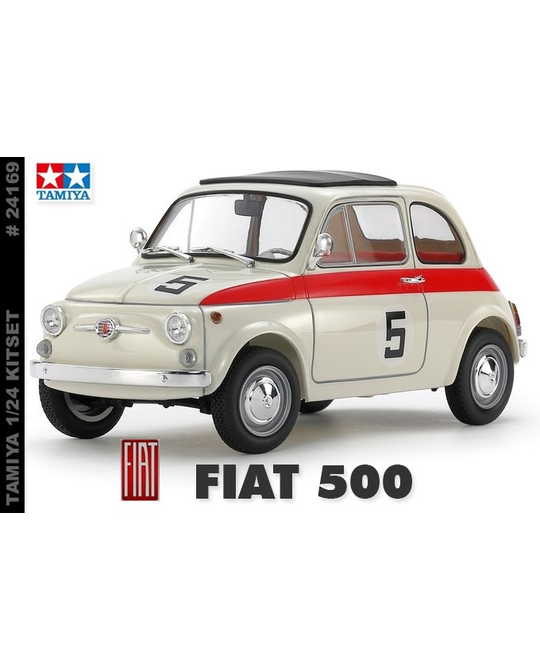 1/24 Fiat 500 Kitset - 24169