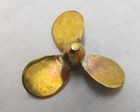 Brass Propeller- Right - 50mm - M4 - 04-BF-0654R