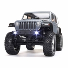 1/24 SCX24 Jeep Wrangler JLU 4X4 Rock Crawler Brushed RTR, Gray