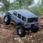 1/24 SCX24 Jeep Wrangler JLU 4X4 Rock Crawler Brushed RTR, Gray