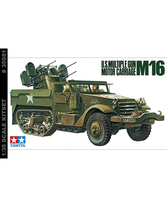 U.S 1/35 M16 Multi Gun Carriage - 35081