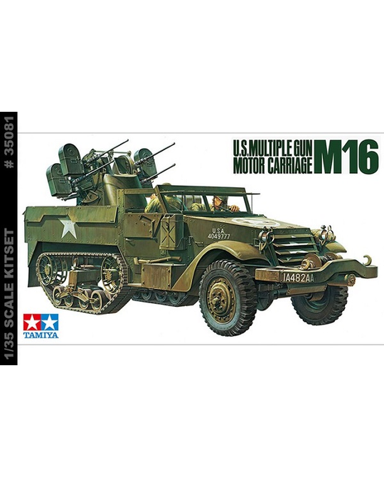 U.S 1/35 M16 Multi Gun Carriage - 35081