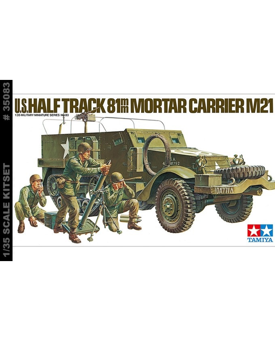 1/35 U.S Halftrack 81mm Mortar Carrier M21 - 35083