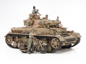 1/35 Pz.Kpfw.IV Ausf.F and Motorcycle NA - 25208-model-kits-Hobbycorner