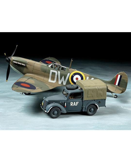 1/48 Supermarine Spitfire Mk.1 and Utility Car - 25211