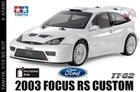 1/10 Ford Focus '03 RS Custom TT02 Kit - 47495