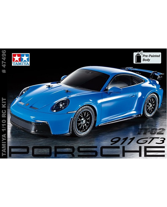 1/10 Porsche 911 GT3 TT02 Kit - 47496