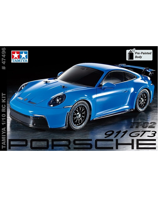 1/10 Porsche 911 GT3 TT02 Kit - 47496