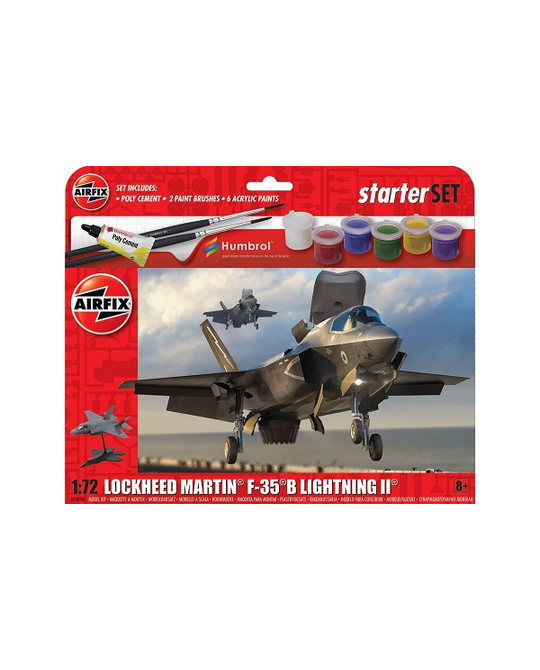 1/72 Lockheed Martin F-35B Lightning II Starter Set - A55010