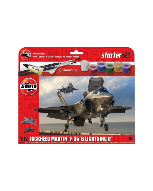 1/72 Lockheed Martin F-35B Lightning II Starter Set - A55010