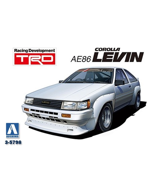 1/24 TRD AE86 Corolla Levin - 3-5798