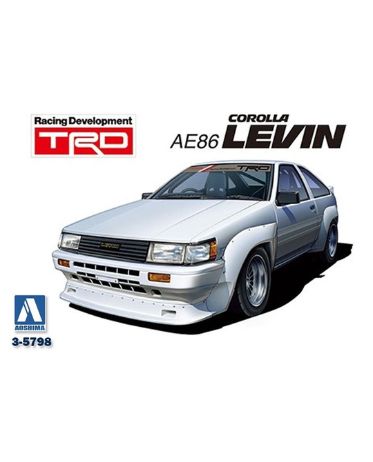 1/24 TRD AE86 Corolla Levin - 3-5798