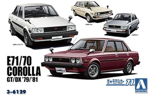 1/24 Corolla Sedan GT/DX'79 - 3-6129-model-kits-Hobbycorner