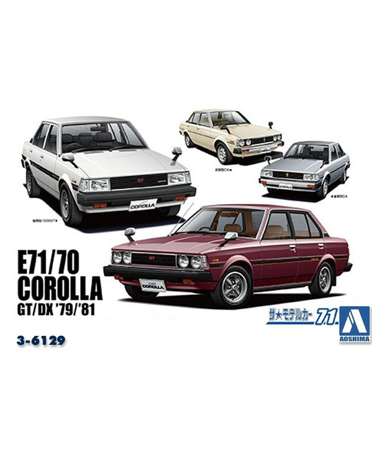 1/24 Corolla Sedan GT/DX'79 - 3-6129