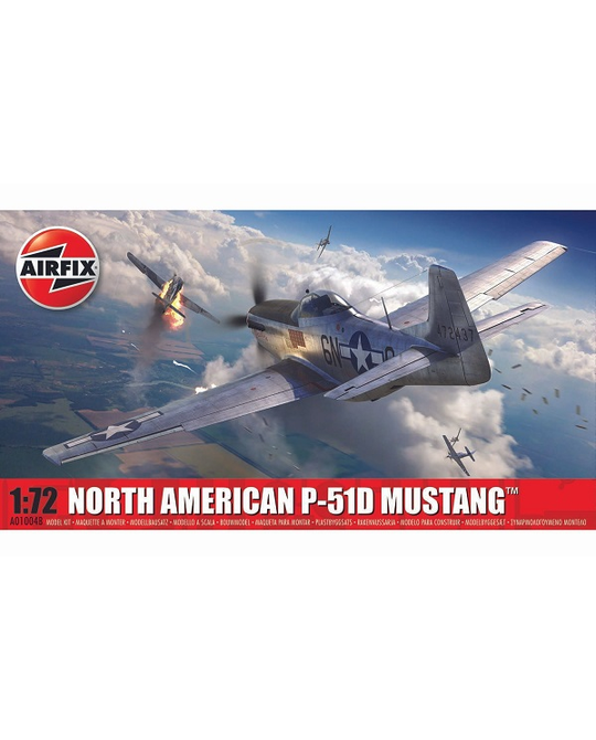 1/72 North American P-51D Mustang - A01004B