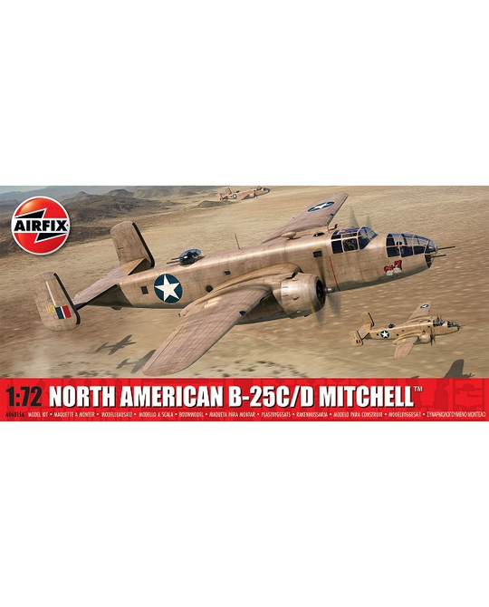 1/72 North American B-25C/D Mitchell - A06015A