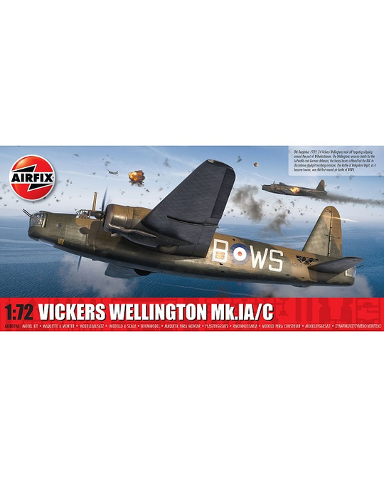 1/72 Vickers Wellington Mk.1A/C - A08019A