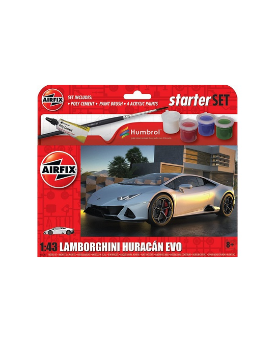 1/43 Lamborghini Huracan EVO Starter Set - A55007