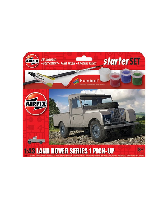 1/43 Land Rover Series 1 Pick-Up Starter Set - A55012