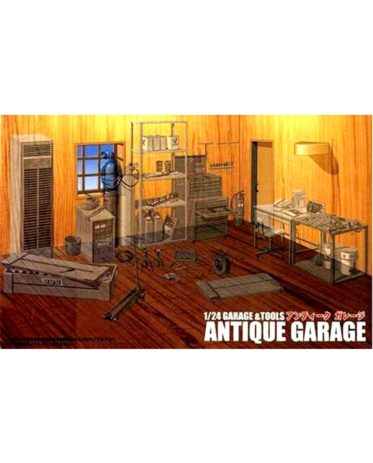 1/24 Diorama Antique Garage - 111049