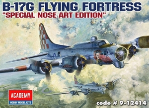 1/72 B-17G Flying Fortress with Nose Art - 9-12414-model-kits-Hobbycorner