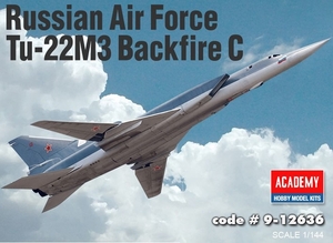 1/144 Russian AF Tu-22M3 Backfire C - 9-12636-model-kits-Hobbycorner
