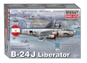 Minicraft - 1/144 Consolidated B-24J Liberator - 14750-model-kits-Hobbycorner