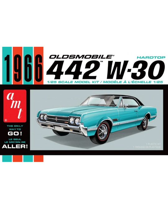 1/25 1966 Oldsmobile 442 Hardtop - AMT1432
