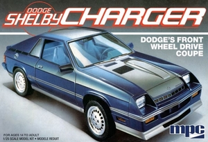 1/25 1986 Dodge Shelby Charger - MPC0987-model-kits-Hobbycorner