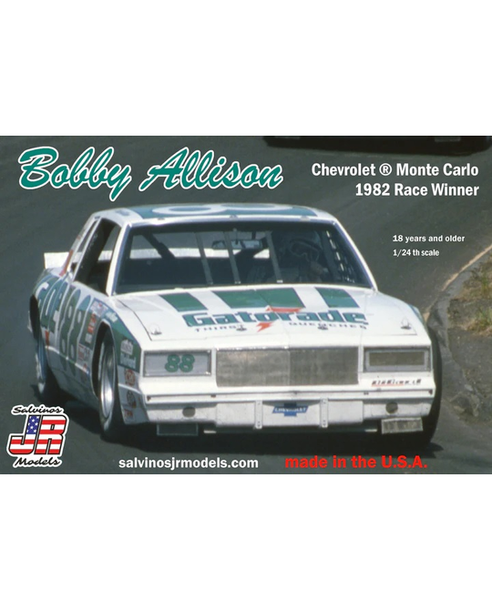 1/24 Chevrolet Bobby Allison 1982 Monte Carlo 'Flat Nose'