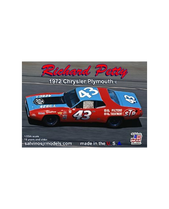 1/25 Richard Petty 1972 Plymouth Chrysler Daytona