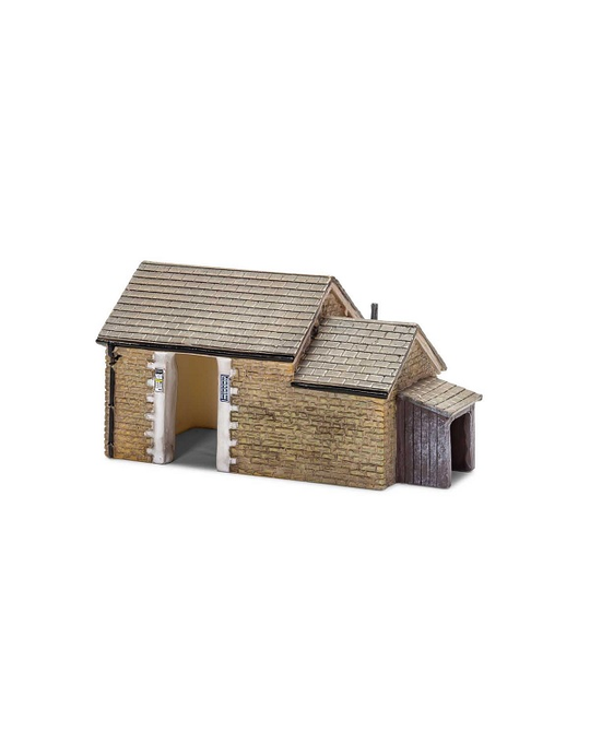 Wooden/Stone Bus Stop - R7272