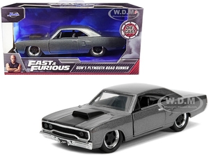 1/32 FF Dom's Plymouth Road Runner, Gray - JA30746-dicast-models-Hobbycorner
