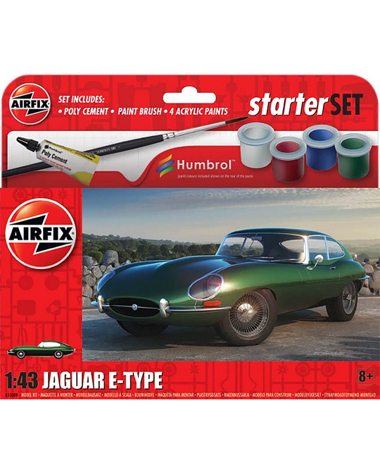 1/43 Jaguar E-Type Starter Set - A55009