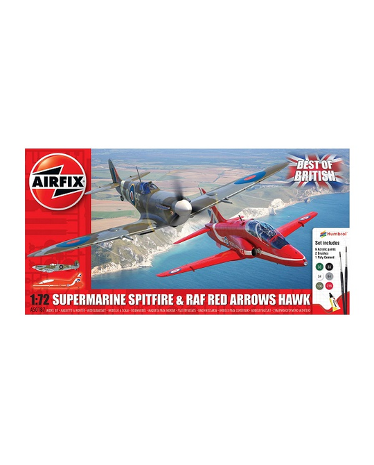 1/72 Best of British Spitfire and Hawk - A50187