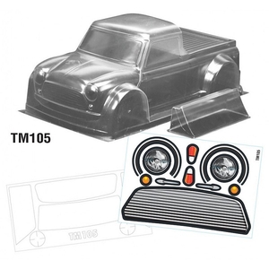 1/10 Mini Truck Clear Lexan Body Shell-rc---cars-and-trucks-Hobbycorner