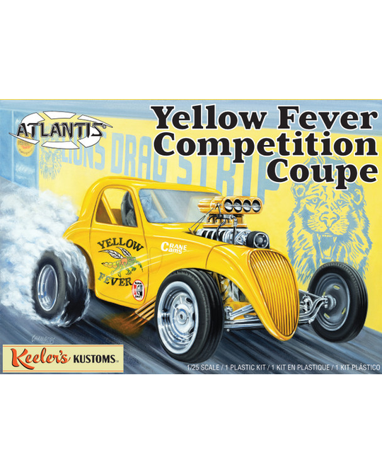 1/25 Keeler's Kustoms Yellow Fever Competition  Coupe