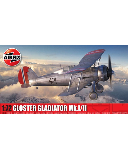1/72 Gloster Gladiator Mk.I/Mk.II - A02052B