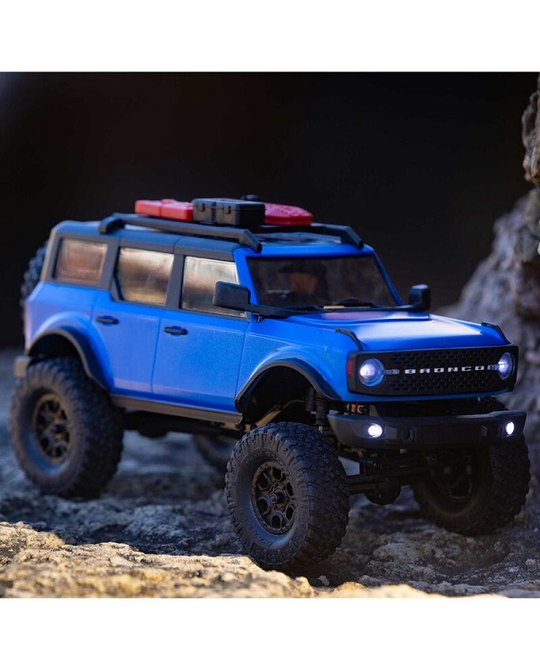 SCX24 1/24 2021 Ford Bronco 4WD Truck RTR - Blue