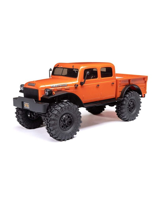 SCX24 1/24 Dodge Power Wagon 4WD Rock Crawler RTR - Orange