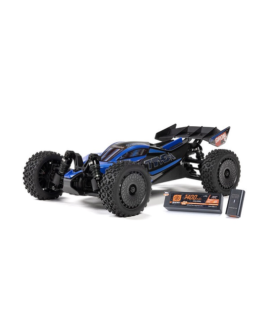 TYPHON GROM 223S BLX Brushless 4X4 Small Scale Buggy RTR - Blue