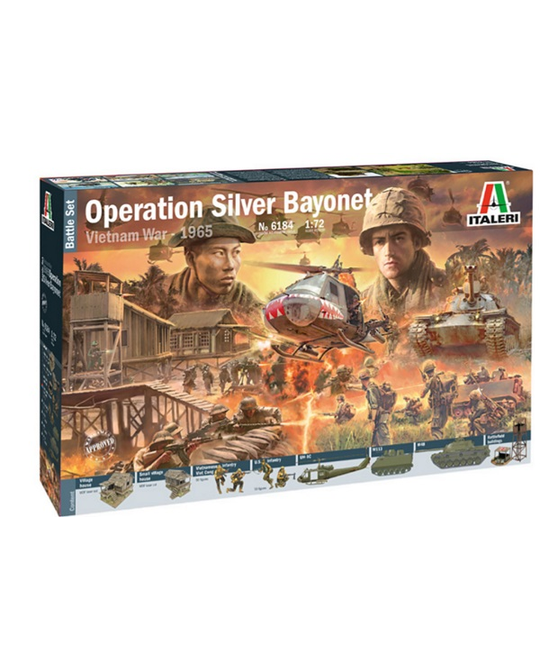 1/72 Operation Silver Bayonet - Vietnam War 1965 - Battle Set