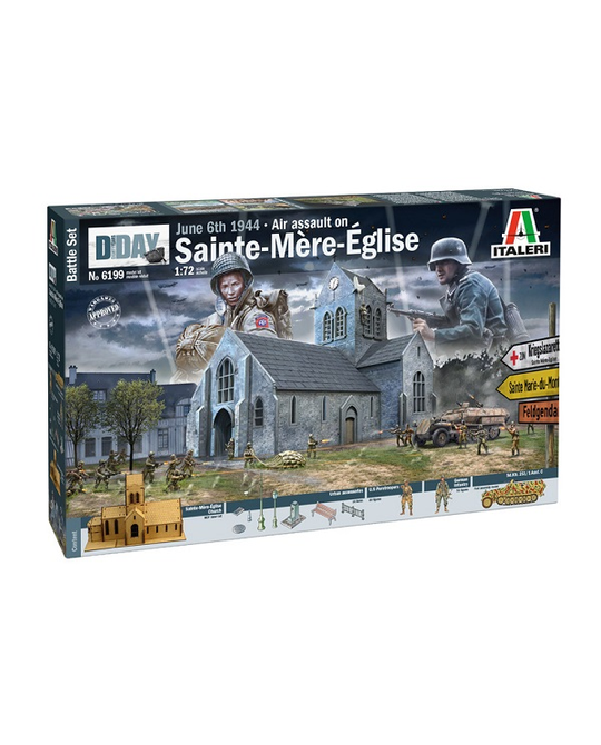 1/72 Battle of Normandy Sainte-Mère-Eglise 6 June 1944 - 6199